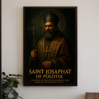 Saint Josaphat Of Polotsk Poster