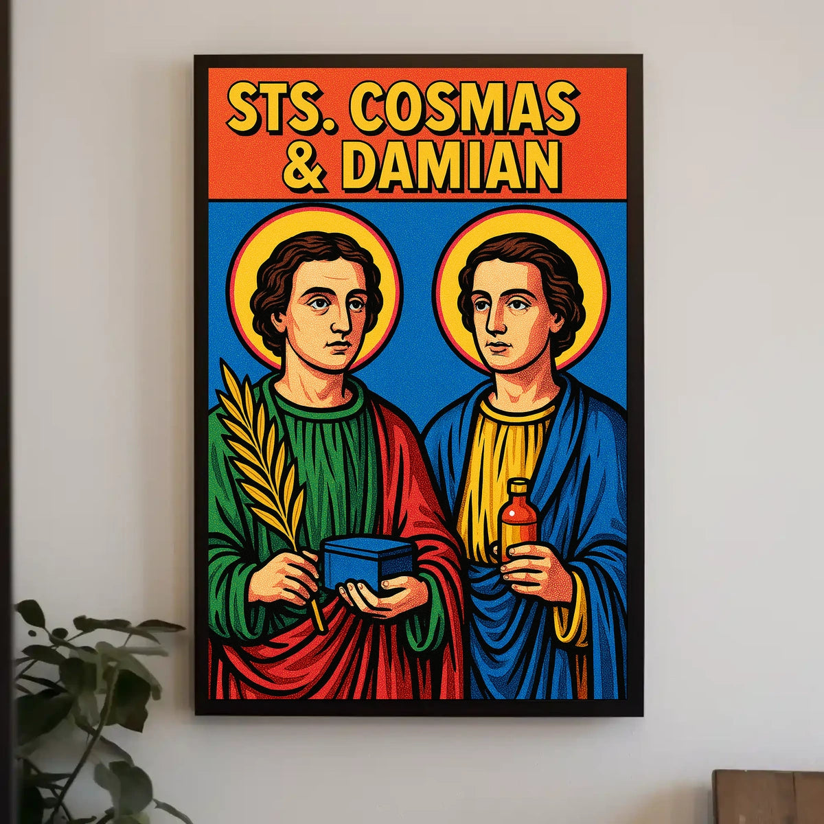 Saints Cosmas and Damian Poster