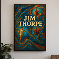 Jim Thorpe Athletic Legend Poster