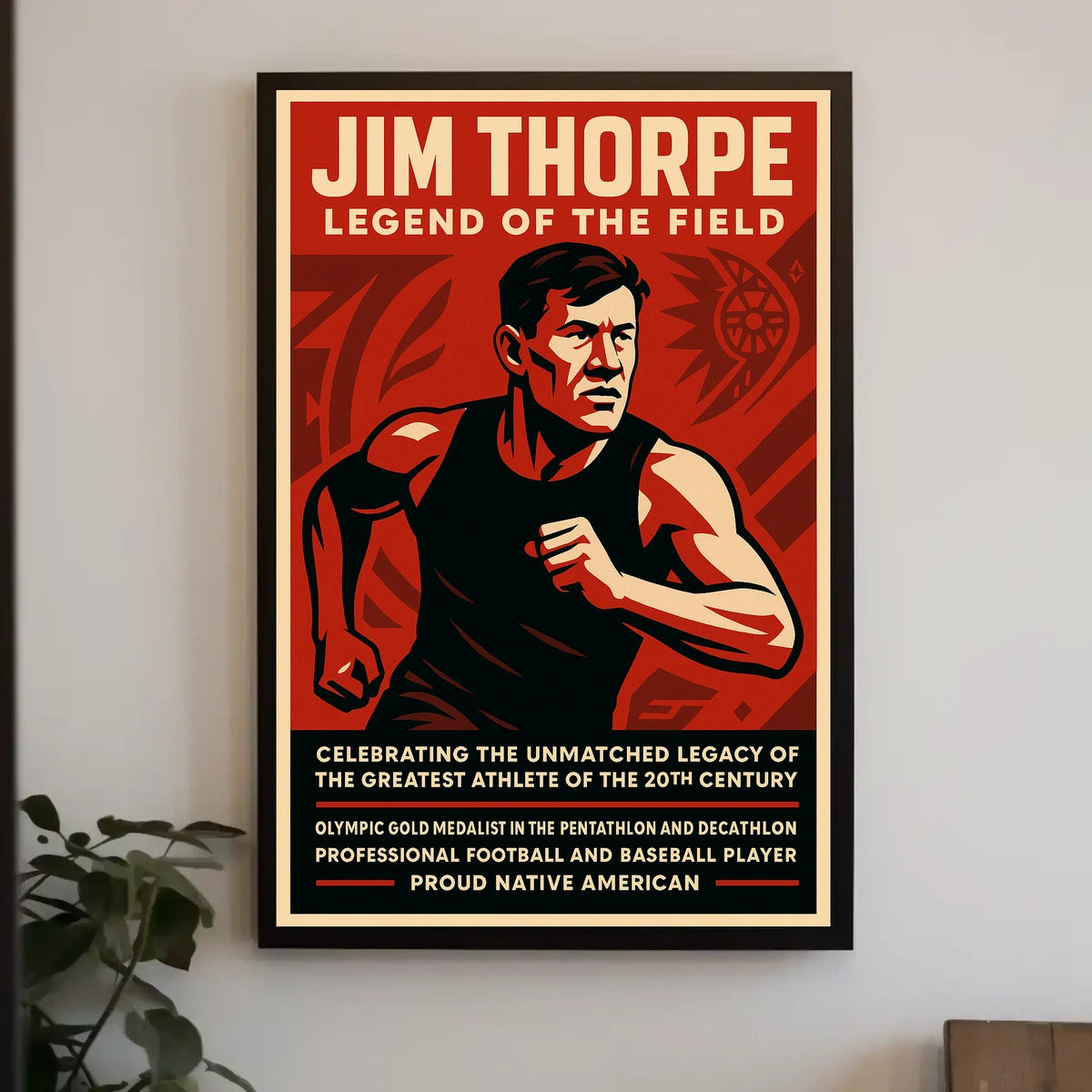 Jim Thorpe Legend of the Field Jim Thorpe Poster
