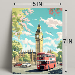 London Iconic Scene Poster