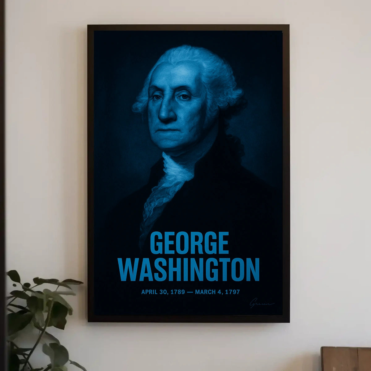George Washington 1St President Poster