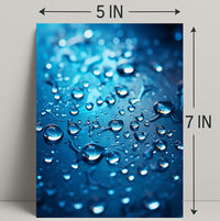 Serenity In Droplets Poster