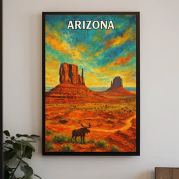 Arizona Landscape Poster