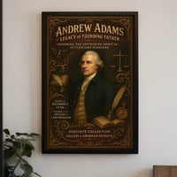 Andrew Adams Legacy of Founding Father Poster