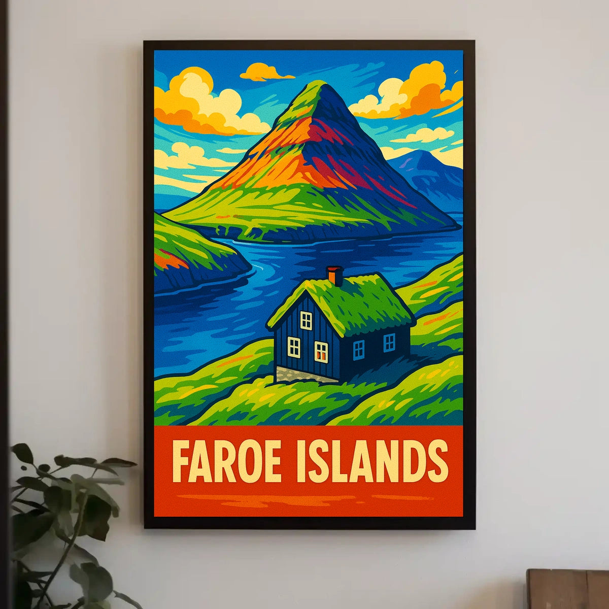Faroe Islands Scenic Poster