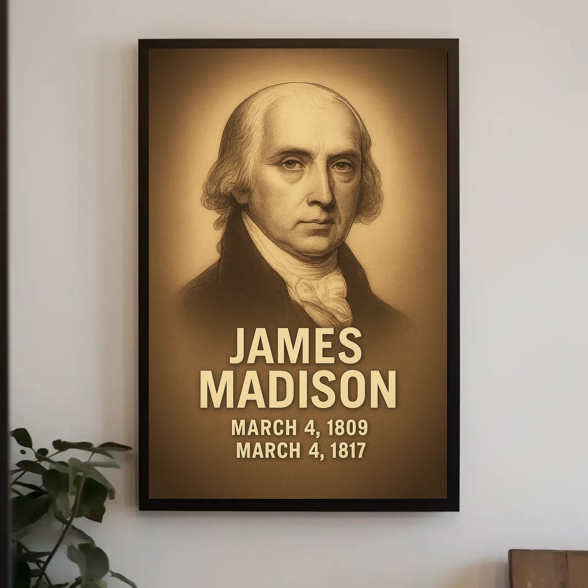 James Madison Poster