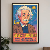 Albert Einstein Theory Of Relativity Poster