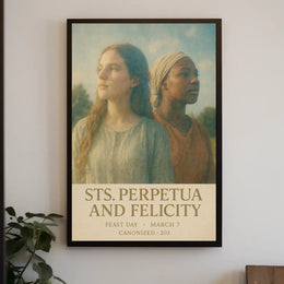 Saints Perpetua And Felicity Poster