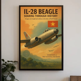 IL-28 Beagle Soaring Through History Poster