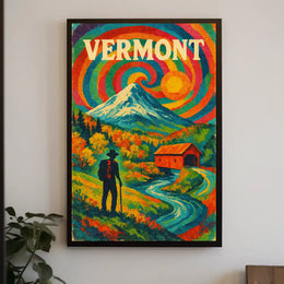 Vermont Adventure Poster