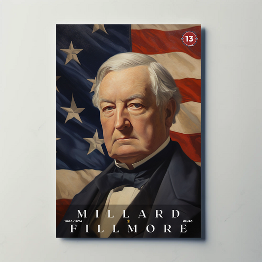 Millard Fillmore 13th President Of The United States Portrait