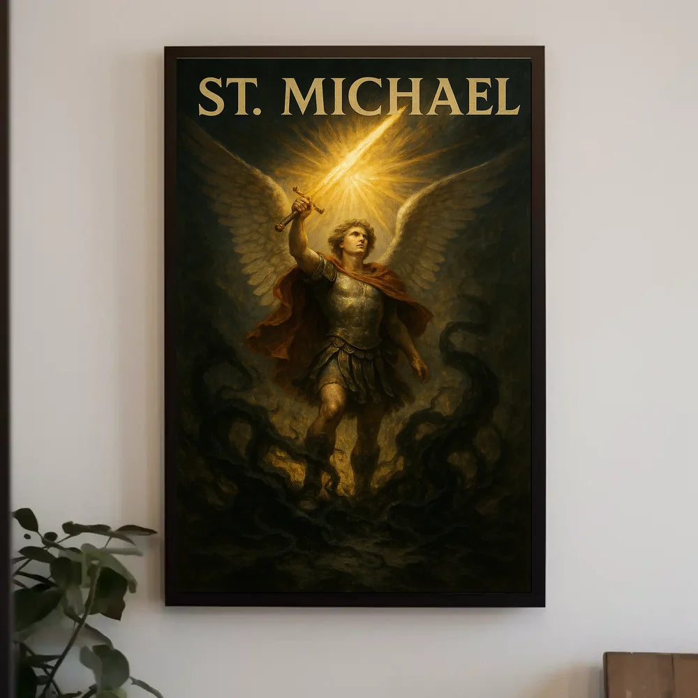 Vintage Architectural Landmarks Art Poster