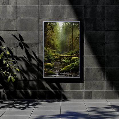 Olympic National Park Poster