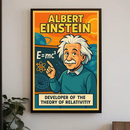 Albert Einstein Developer Of The Poster
