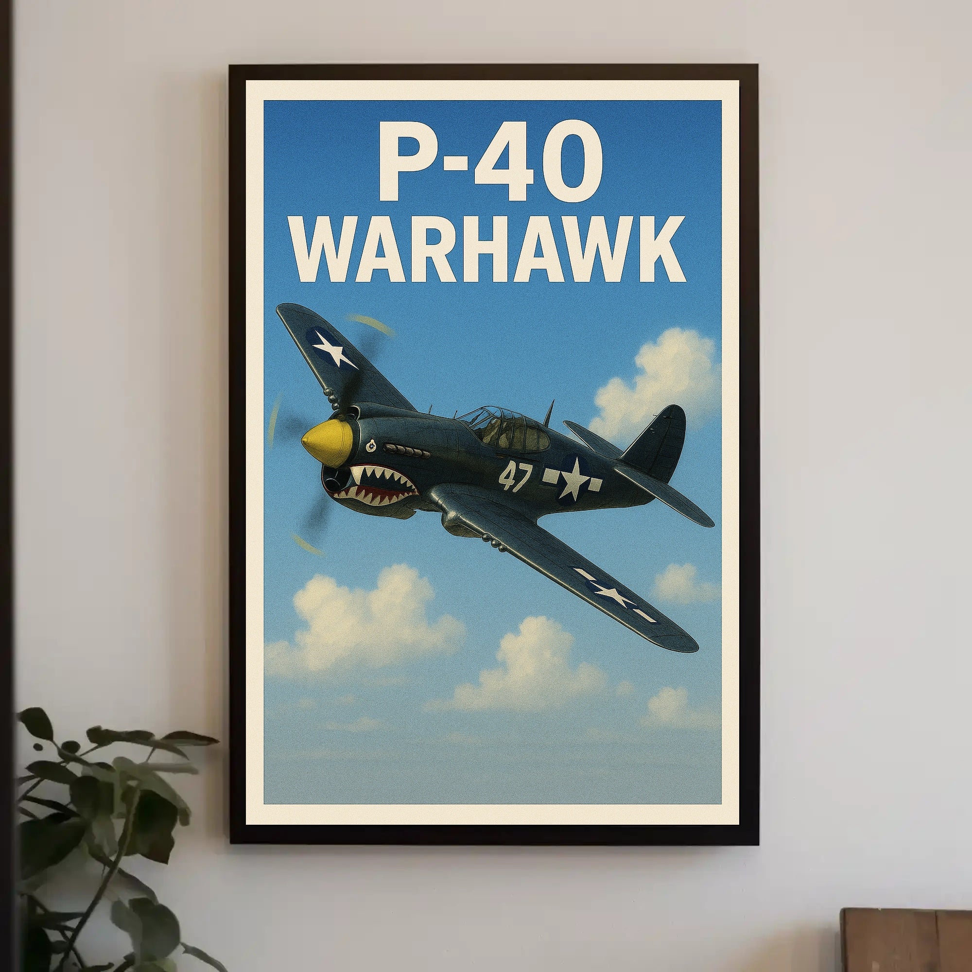 P-40 Warhawk Poster PosterGoat
