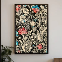 Floral Elegance Wall Art Print for Home Decor