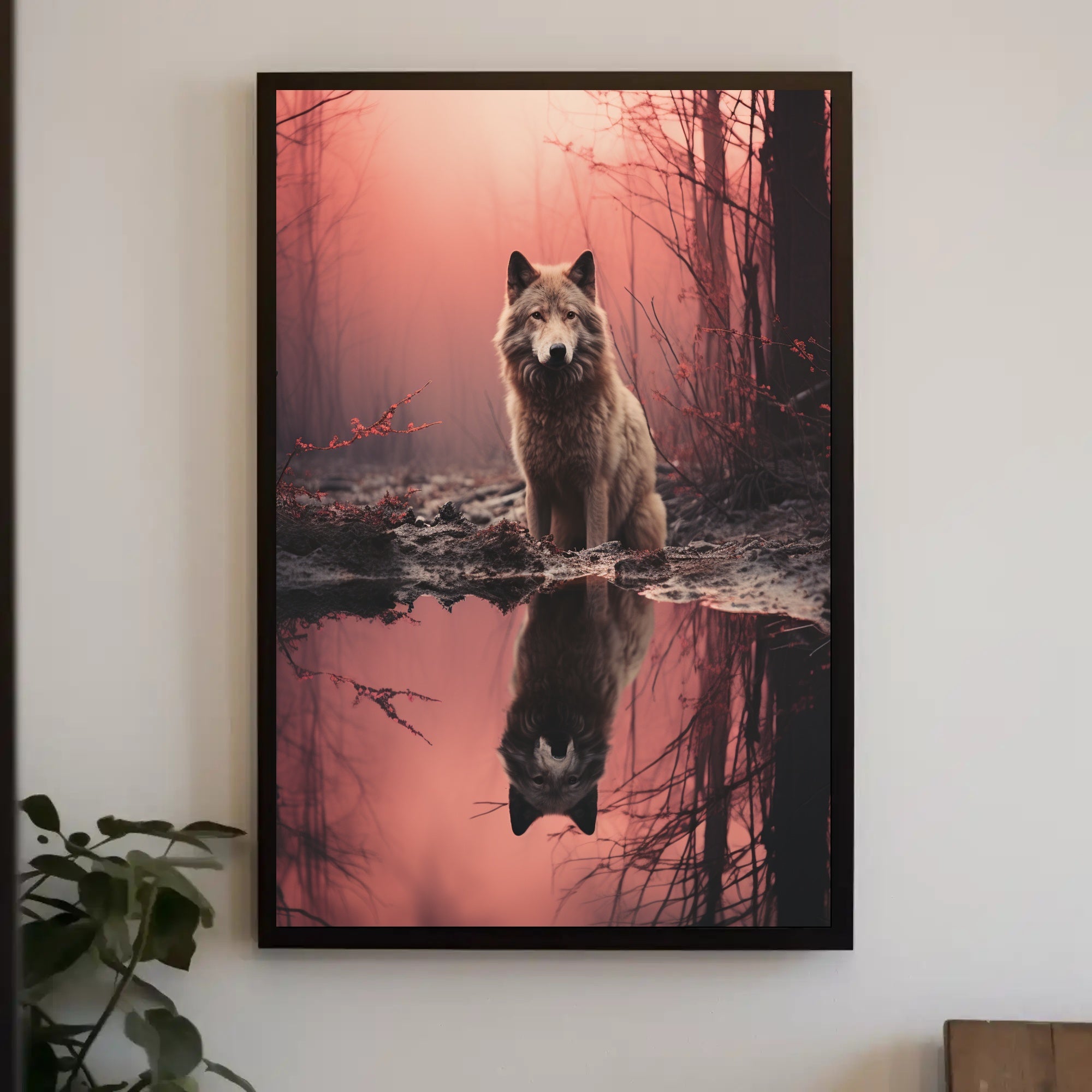 Reflections Of The Wild Poster PosterGoat