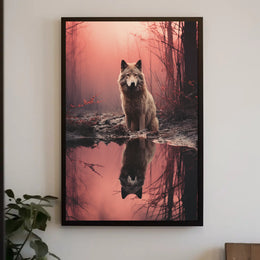Reflections Of The Wild Poster PosterGoat