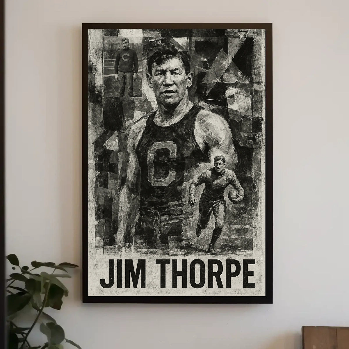 Jim Thorpe Athletic Legend Poster