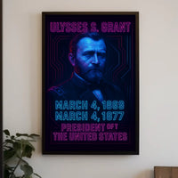 Ulysses S. Grant President of the United States Poster