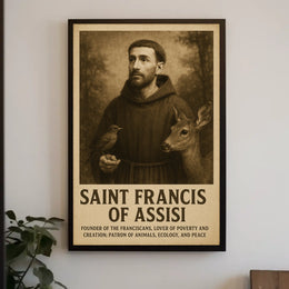 Saint Francis Of Assisi Poster