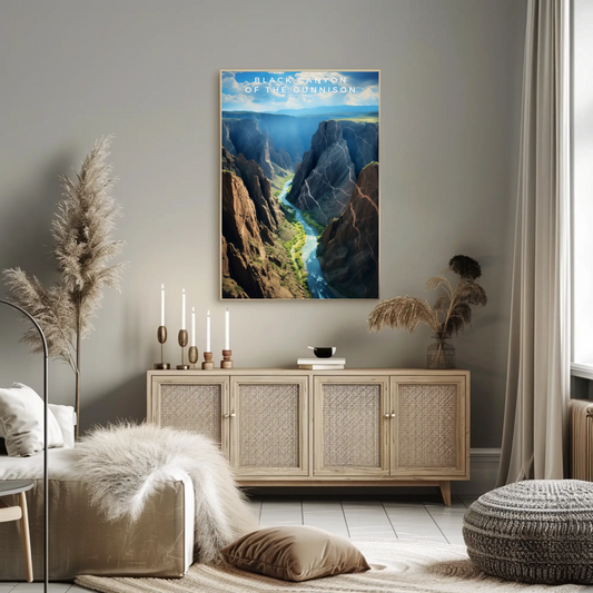 Black Canyon of the Gunnison National Park Poster