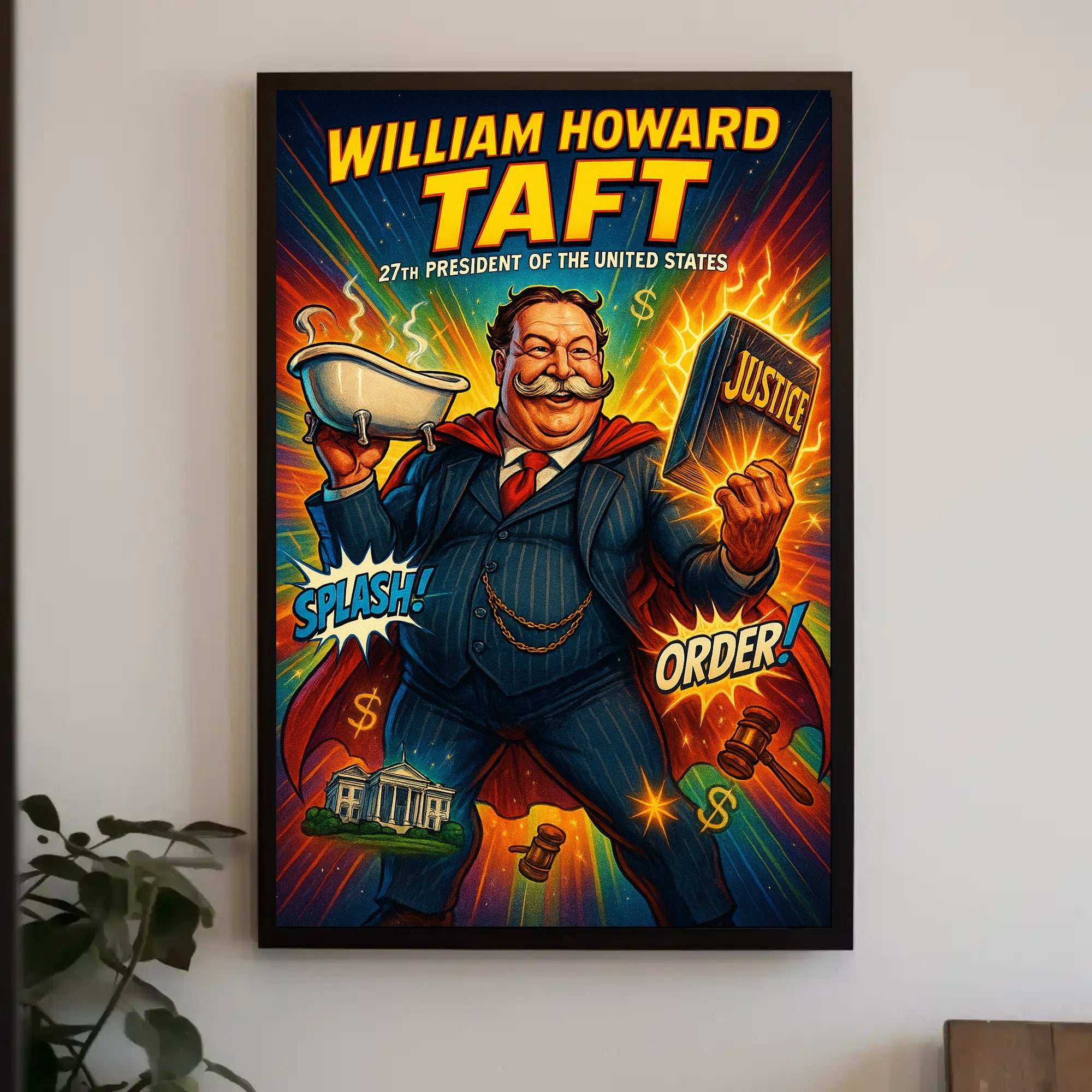 William Howard Taft – 27th President Poster PosterGoat