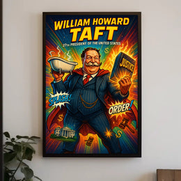 William Howard Taft – 27th President Poster PosterGoat