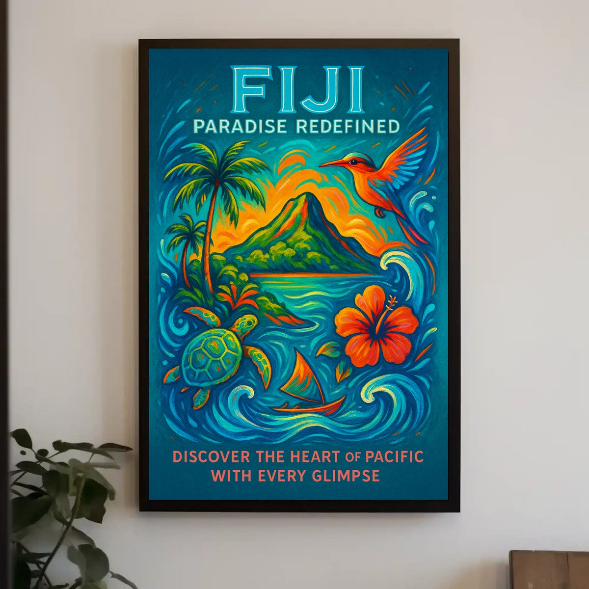 Fiji Paradise Redefined Poster