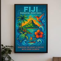 Fiji Paradise Redefined Poster