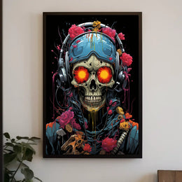 Skull Symphony Poster
