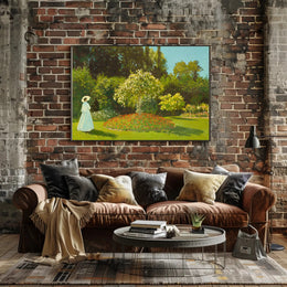 Tranquil Garden Scene Poster