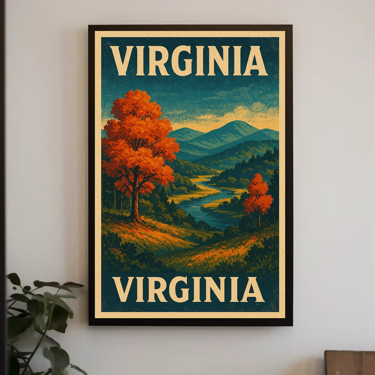 Virginia Landscape Poster