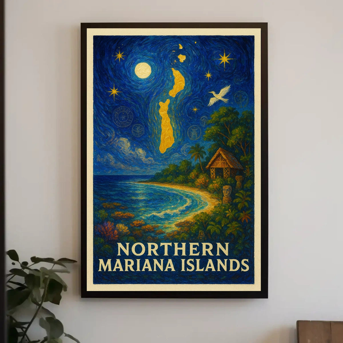 Northern Mariana Islands Travel Poster