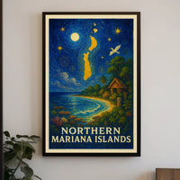 Northern Mariana Islands Travel Poster