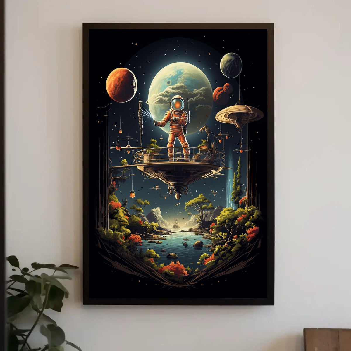 Cosmic Exploration Poster