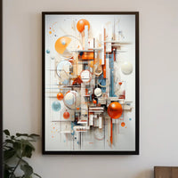 Geometric Harmony Poster PosterGoat