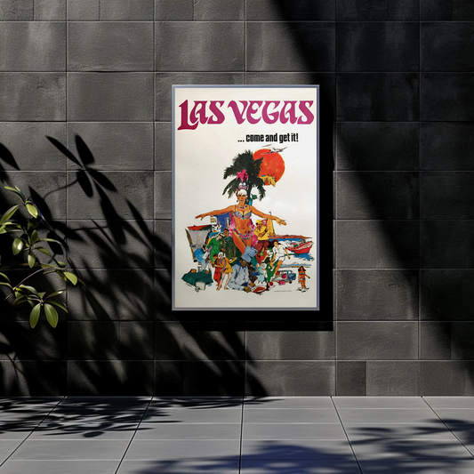 Las Vegas Come and Get It Travel Poster