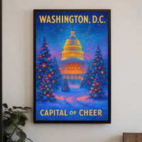Washington, D.C. Capital Of Cheer Poster
