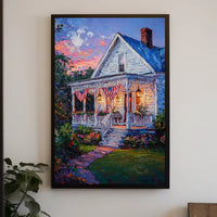 wooden house Poster