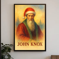 John Knox Santa Claus Parody Historical Poster