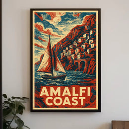 Amalfi Coast Adventure Poster