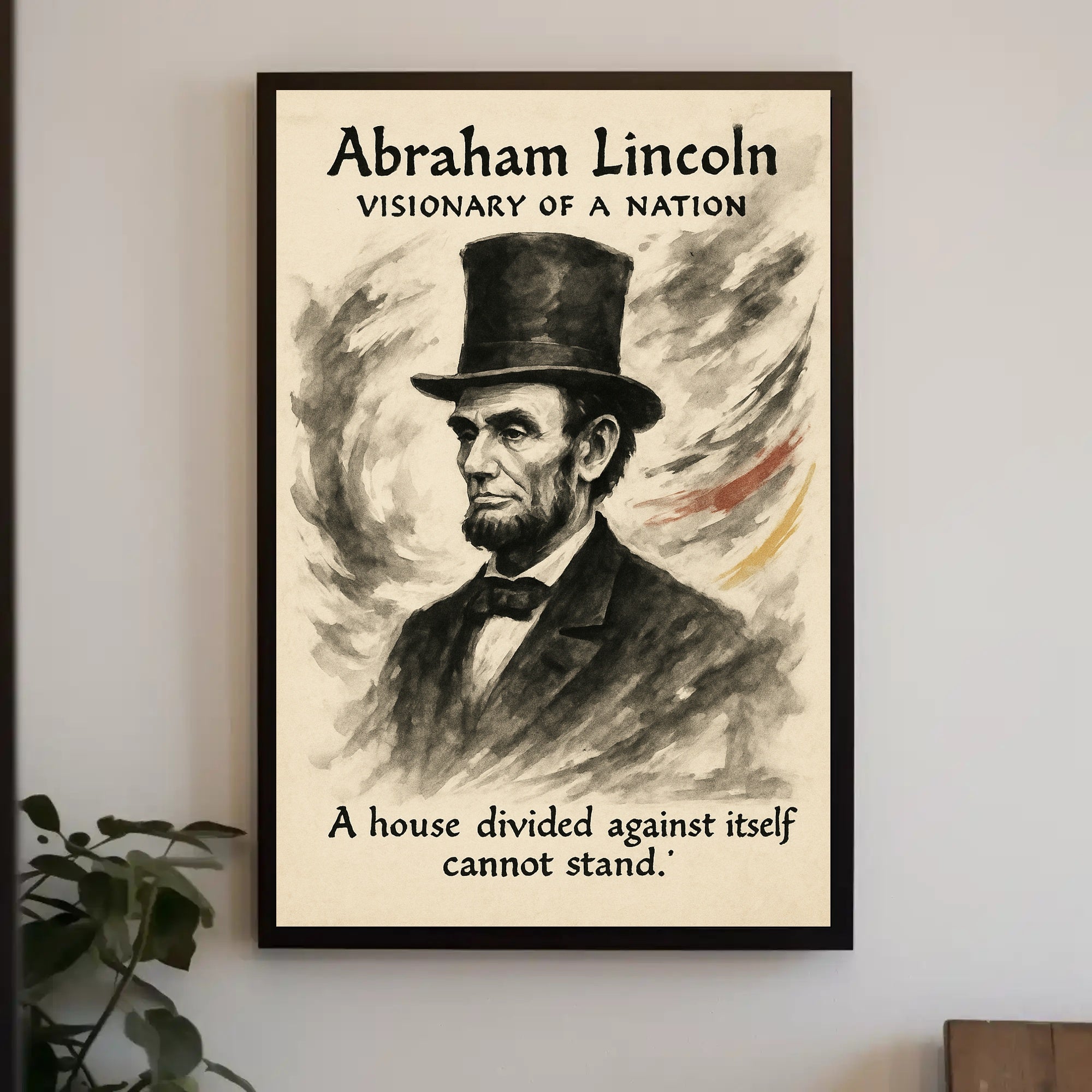 Abraham Lincoln Visionary of a Nation Poster PosterGoat