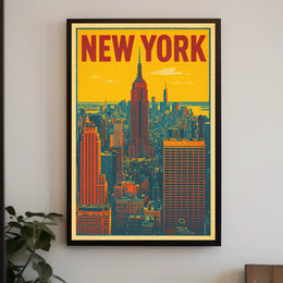 New York Skyline Poster