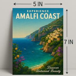 Experience the Amalfi Coast Poster PosterGoat
