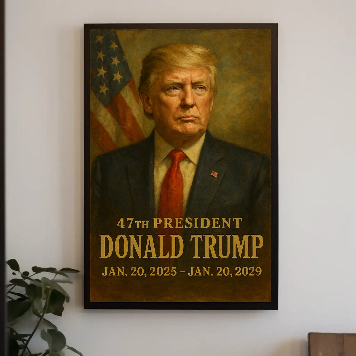 Donald Trump 47Th President Poster