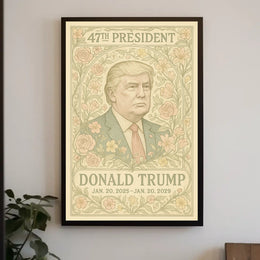 Donald Trump 47Th President Poster
