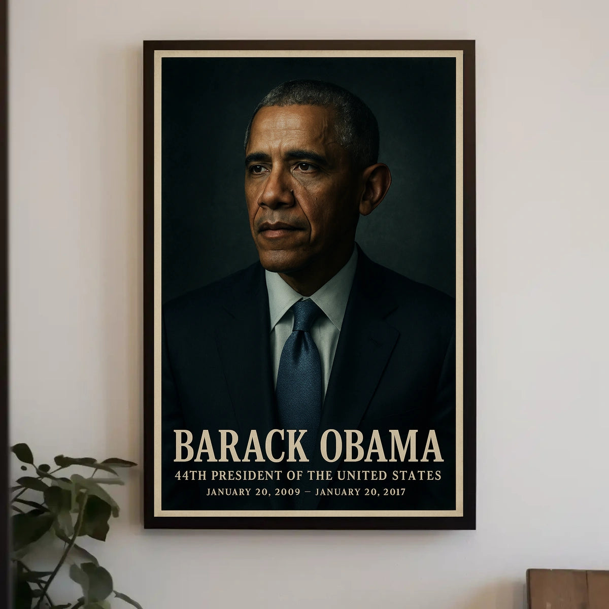 Barack Obama 44th President Poster Wall Art Decor For Home