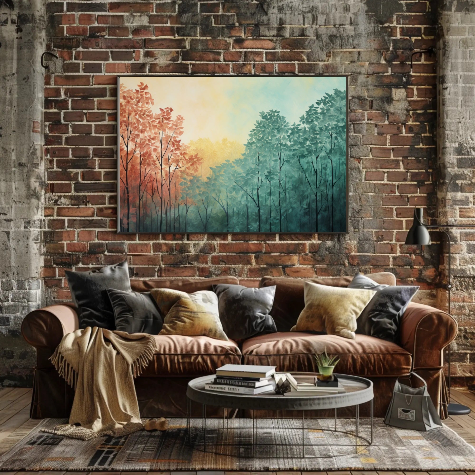 Autumn Meets Spring Poster